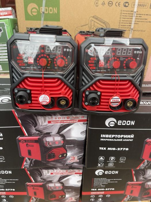 Зварювальний напівавтомат Edon TEX MIG 277G с газом полуавтомат