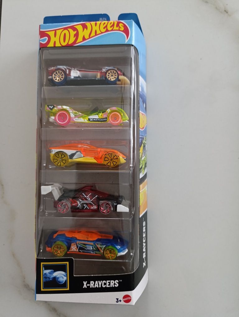 5pak Hot wheels X-Raycers