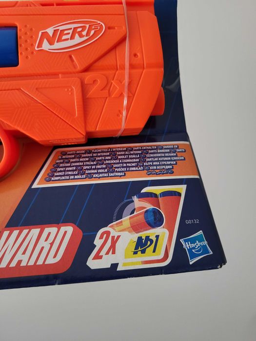 Nowy NERF Hasbro nowy pistolet naboje N 8+ zabawa zabawka prezent kids
