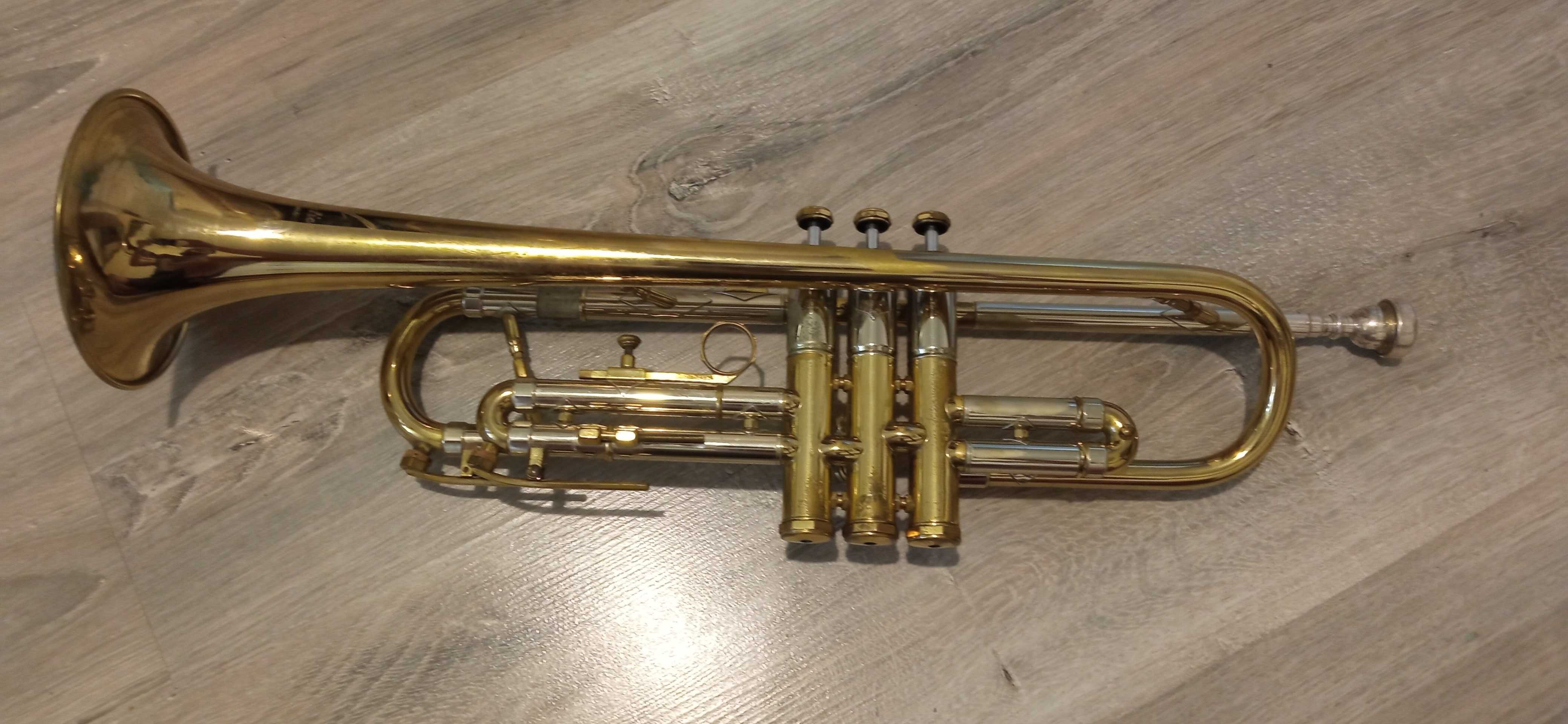 Trąbka amati consul futerał ustnik bach corp. 7c
