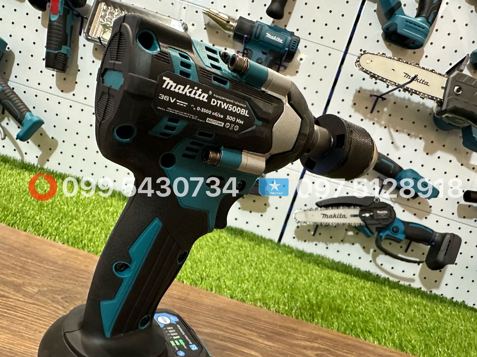 Набір акумуляторний Makita Болгарка DGA504BL Гайковерт DTW500BL 36V8Ah