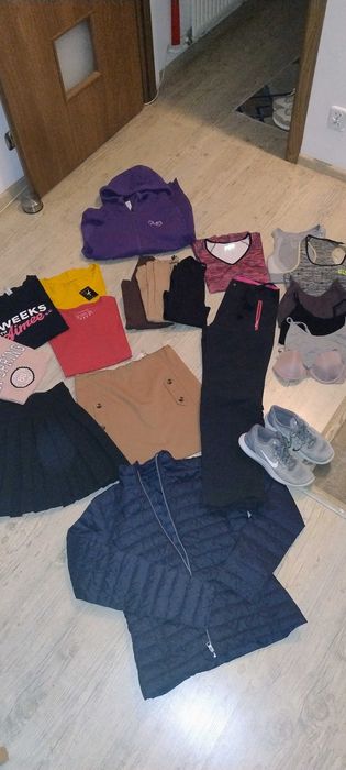 Mega paka dla nastolatki 158-164 (Bershka H&M pułk&near Nike adidasy)