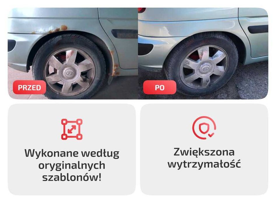 Wewnętrzny błotnik tylny do Chrysler 300C LX I (2004–2011) tyl