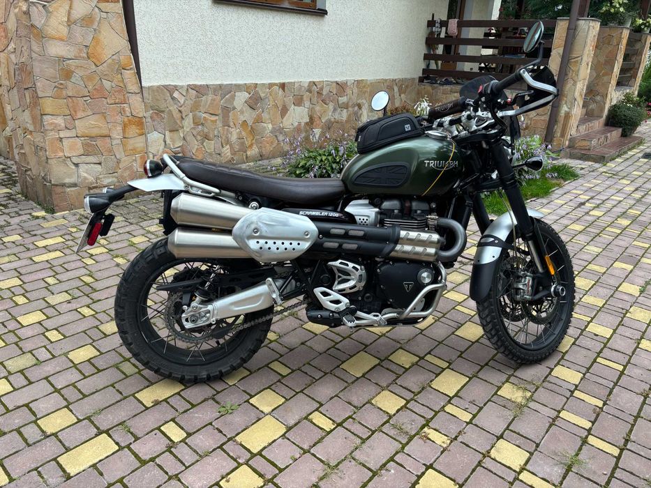 Мотоцикл Triumph Scrambler 1200 XC. З доставкою по Україні.