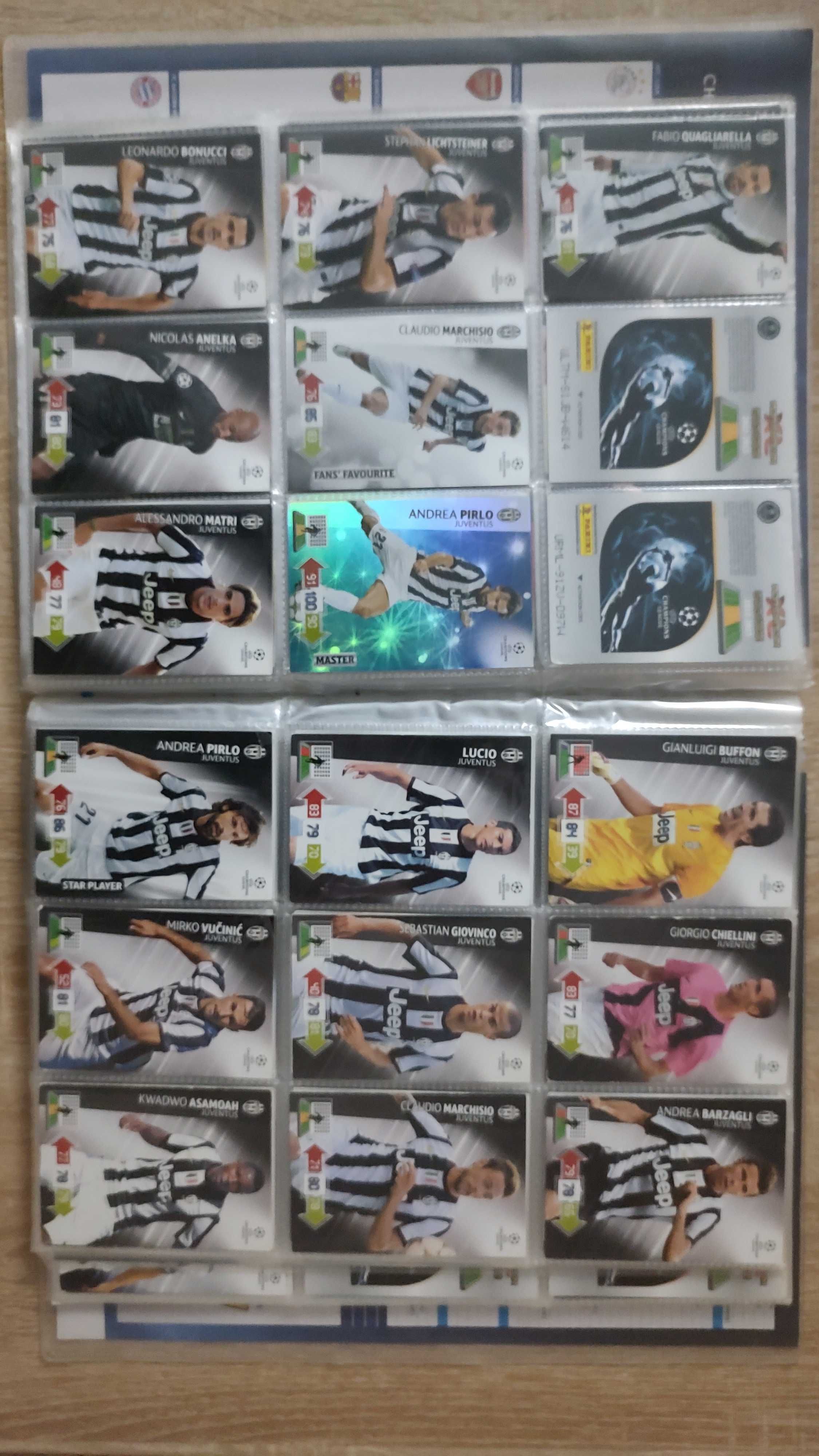 karty piłkarskie PANINI Adrenalyn album 2012-13 (UPDATE Edition)