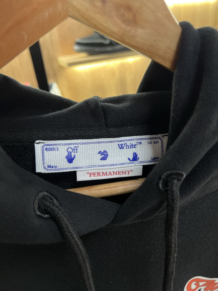 Худі Off-White Graphic Print Black
