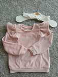 Bluza zestaw dla dziewczynki r. 80-86