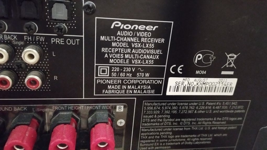 Pioneer VSX-LX55
