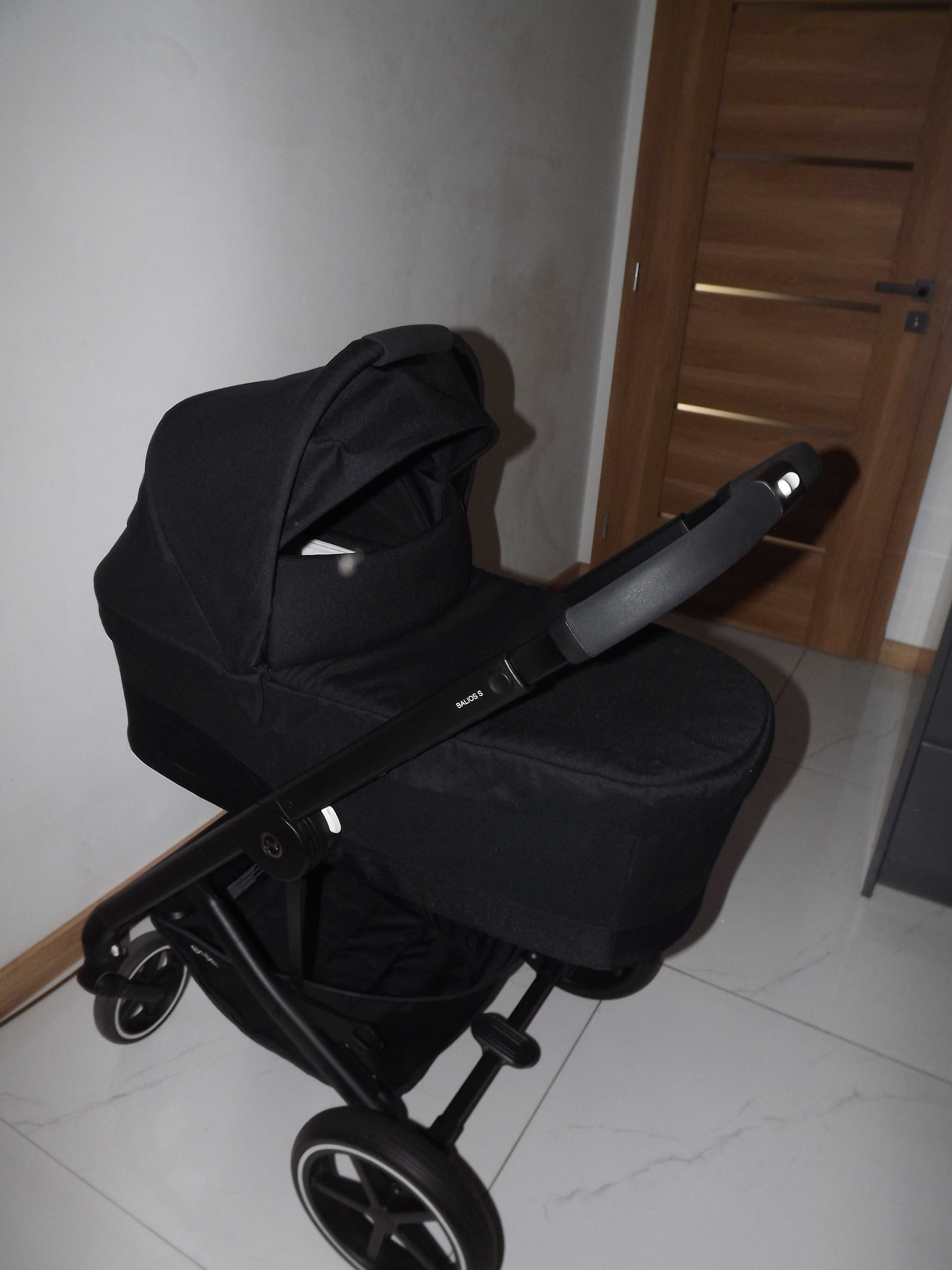 Cybex balios s lux Deep black Fotelik cybex cloud Z2 ,Baza cybex Z2