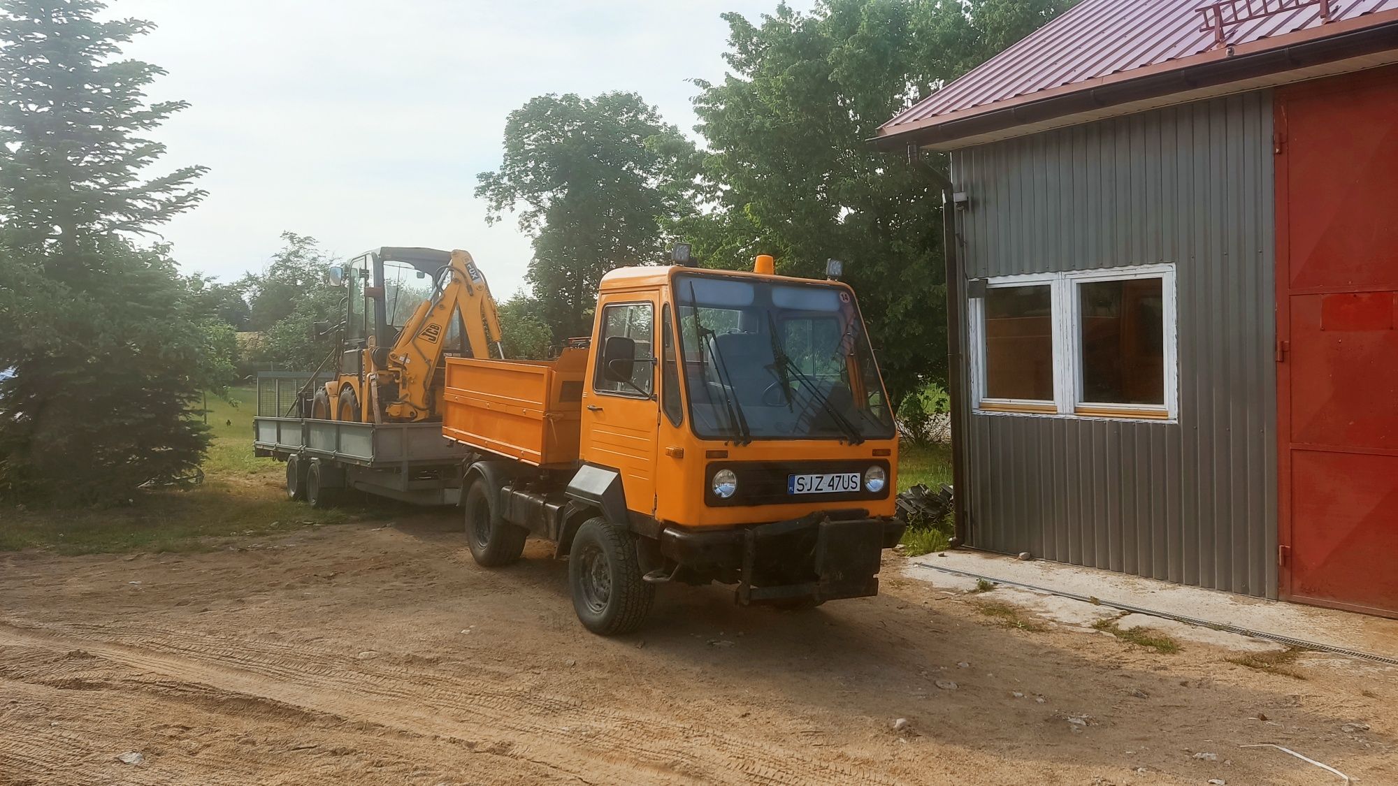 ODŚNIEŻANIE Multicar 4x4 - pług, zamiatarka, wykopy, transport usługi