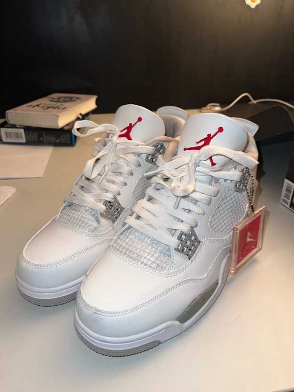 Jordan 4 Retro White Oreo r.43