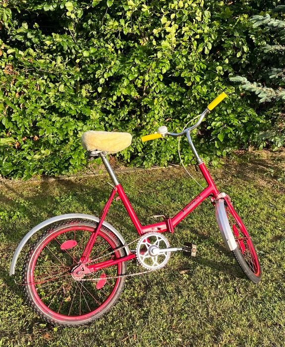 Rower Wigry 3, składak PRL, 20