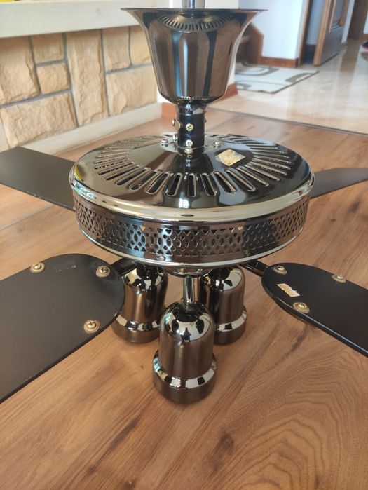 Żyrandol z wiatrakiem lampa z wiatrakiem