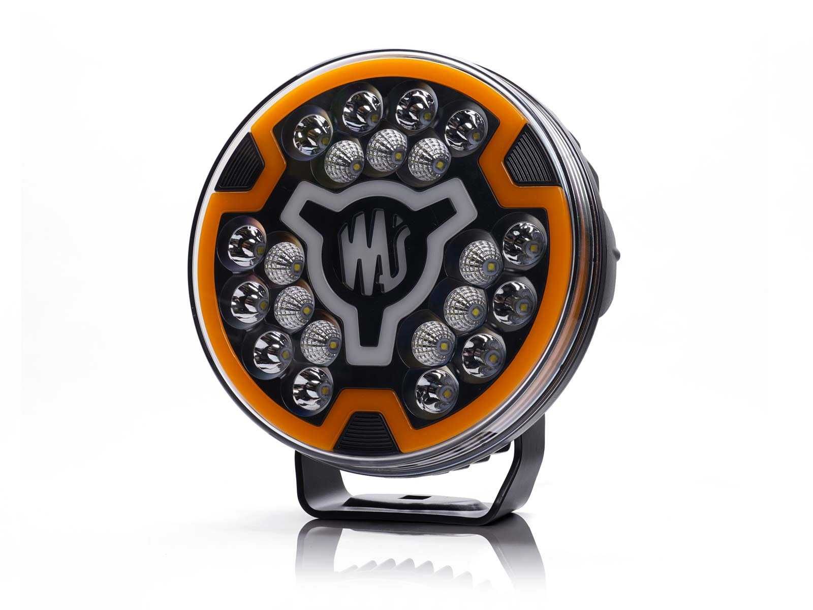 WAŚ Reflektor dalekosiężny 7"LED, 12/24V) halogen samochodowy tuning