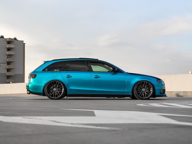 AUDI A4 B8 3,0 TDI Quattro 300+hp 3x S-line AIR RIDE  MAXTON ROTIFORM