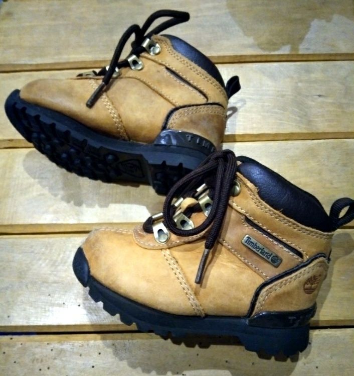 Шкіряні чобітки Timberland 23 р/демісезон