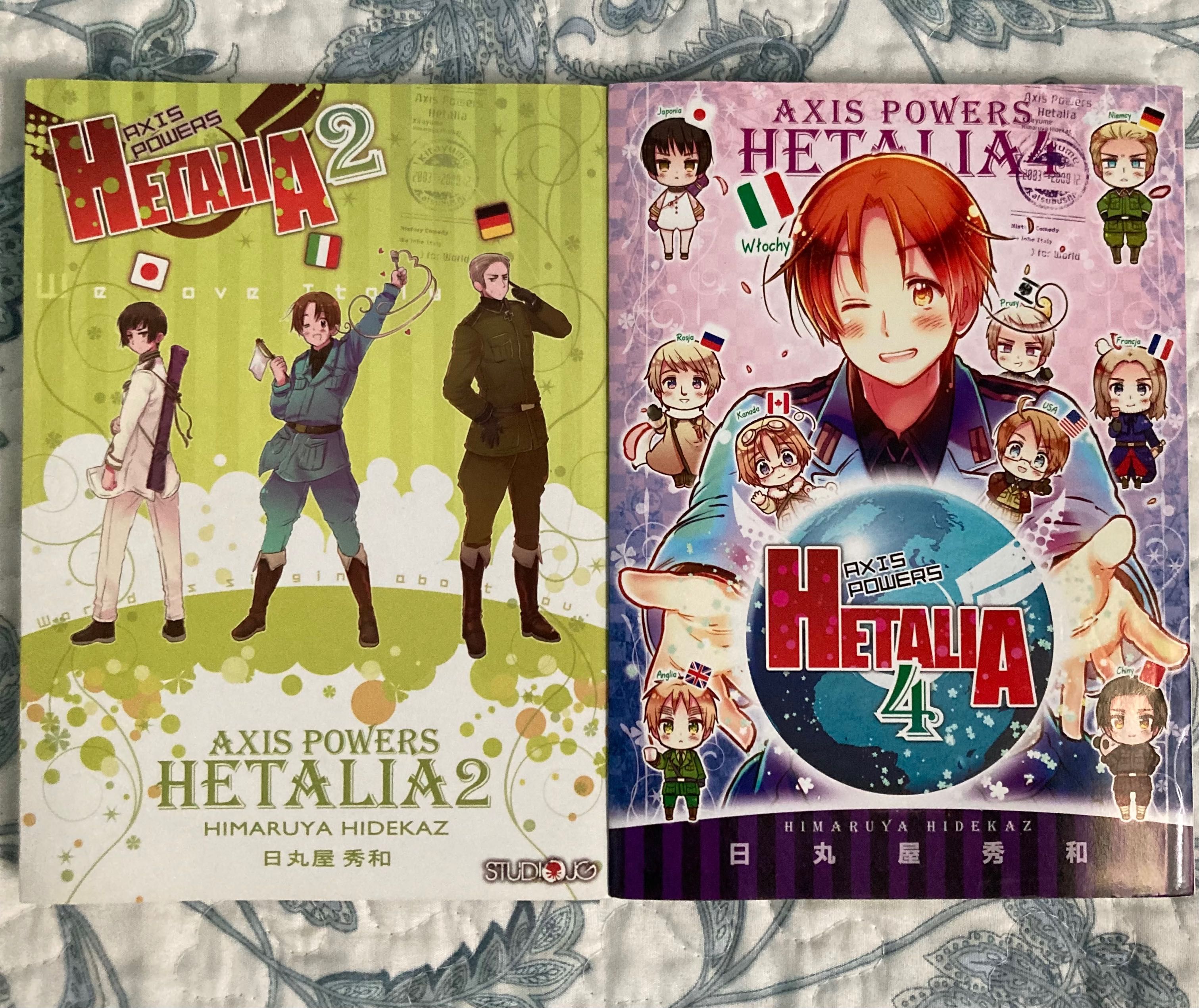 Manga Axis Powers Hetalia Tomy 2, 4