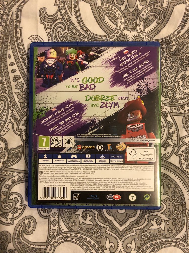 Lego DC Super Złoczyńcy ps4