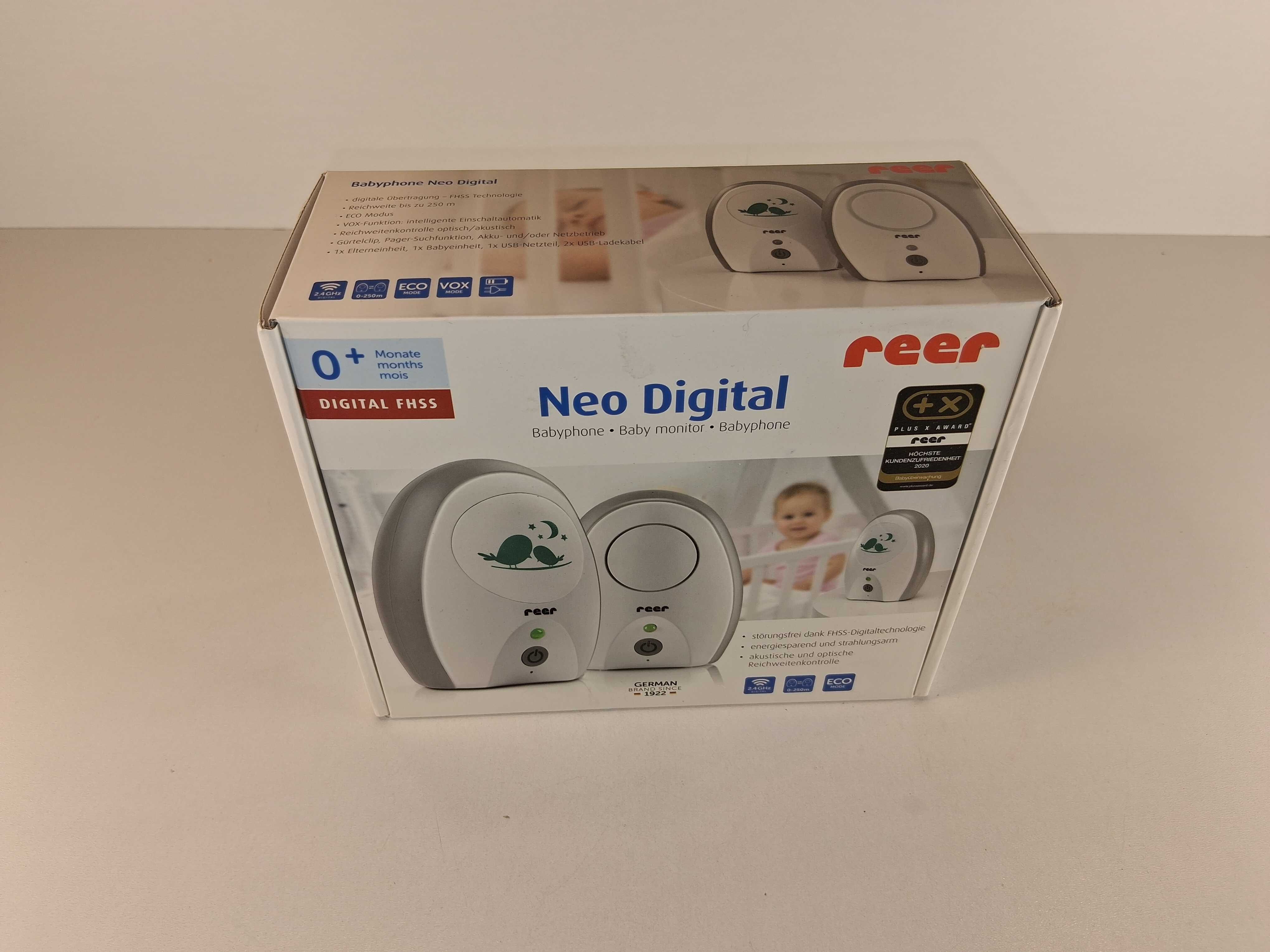 G085 Elektroniczna Niania REER Neo Digital FHSS Zasięg 250m