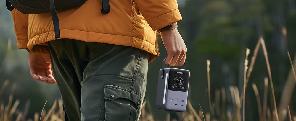 Ugreen 48000Мач 300Вт PB770 Lifepo4 для ноутбука iphone роутера