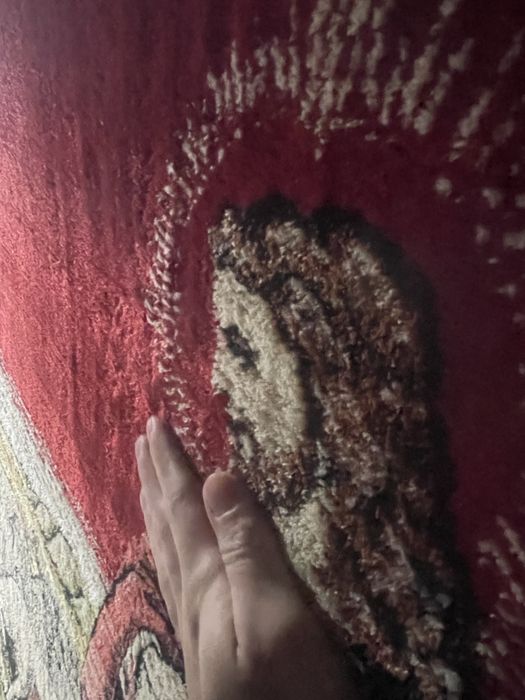 3quadros feitos a mão, de pelo