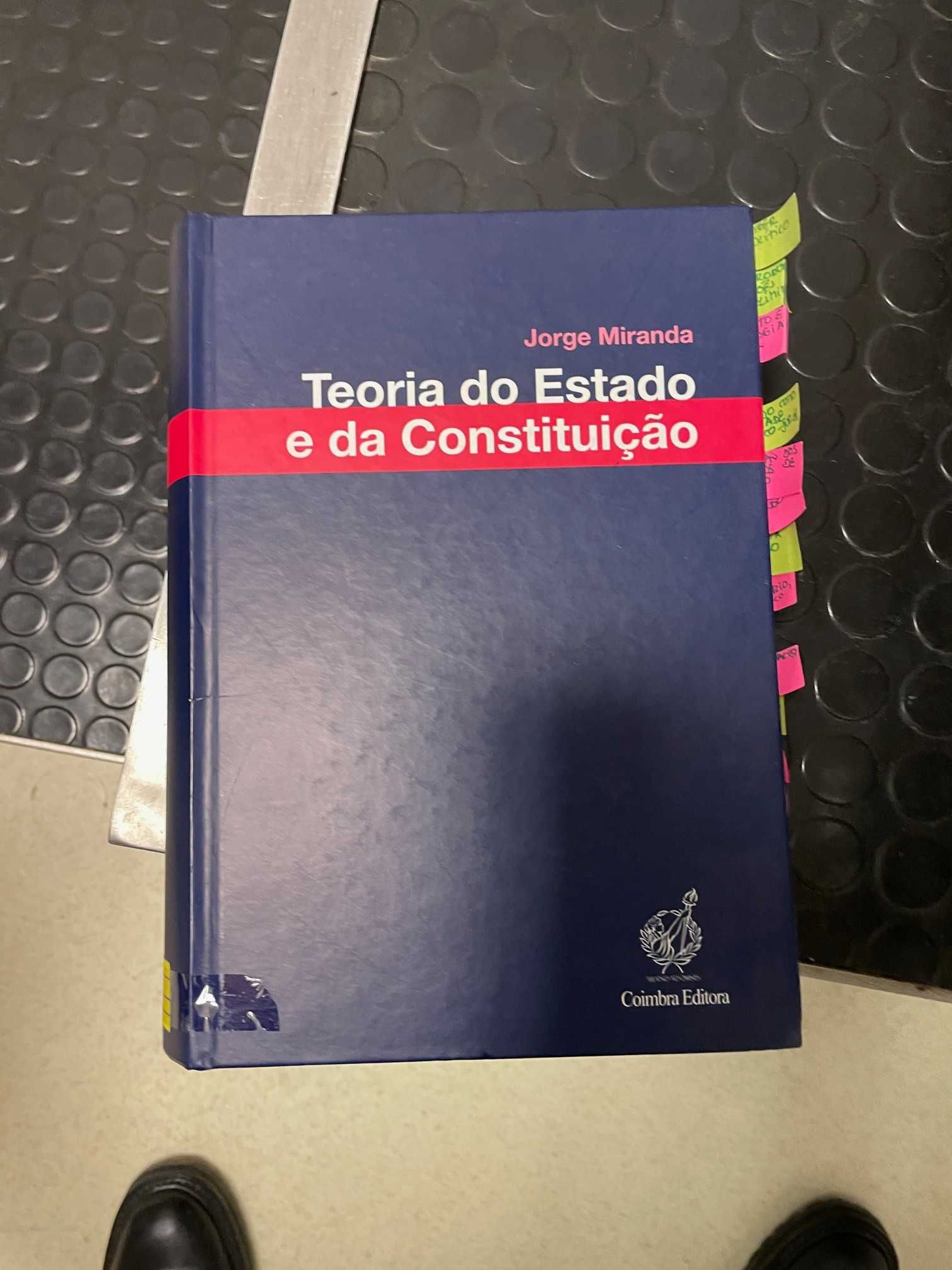 livro teoria do estado e da constituição- jorge miranda