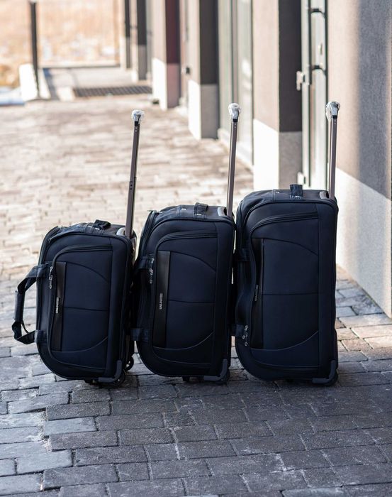 Cумка валіза 2в1 зручна і міцна на 2 колесах WINGS UNLIMETED 1106