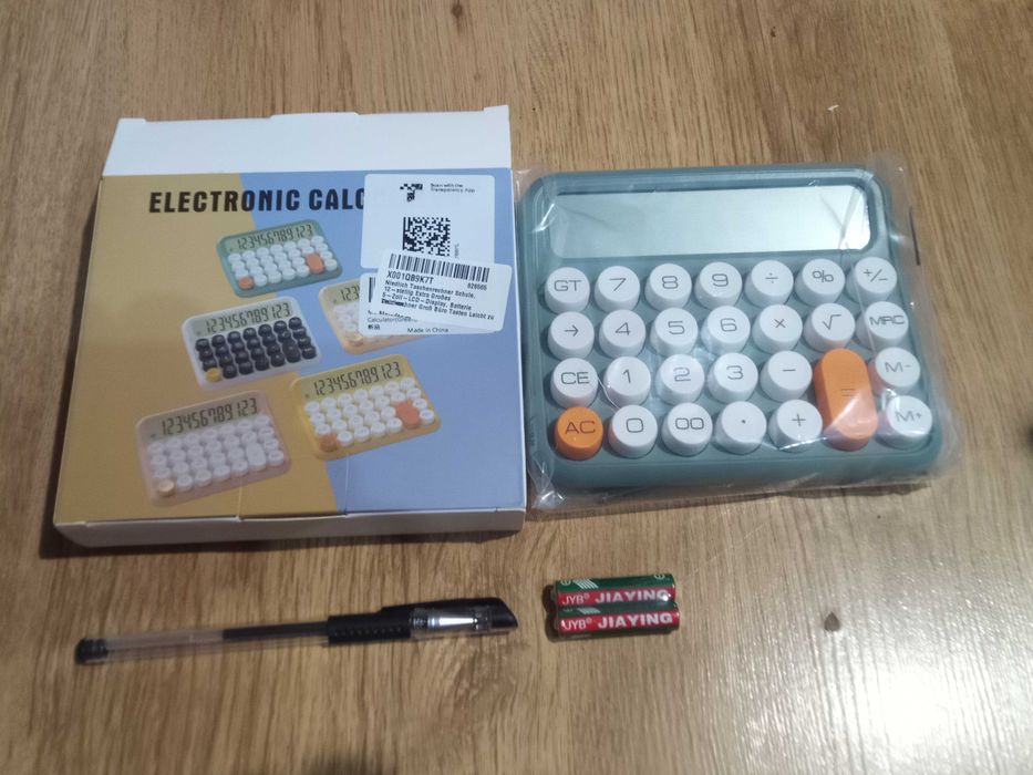 Kalkulator 12 cyfr na wyświetlaczu wysokie przyciski