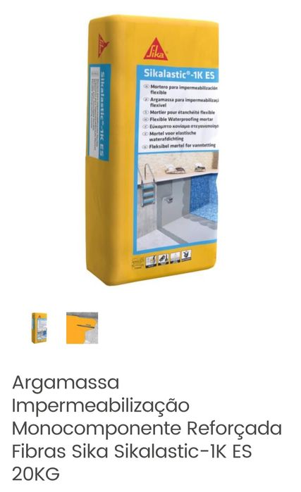 Impermeabilização Monocomponente