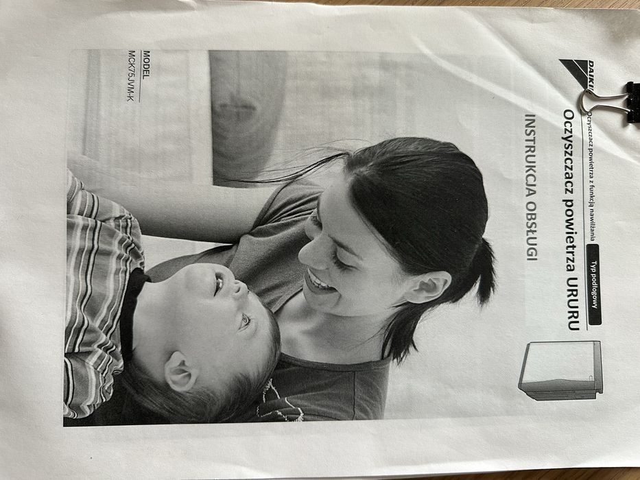 Oczyszczacz powietrza Daikin z funkcją nawilżania