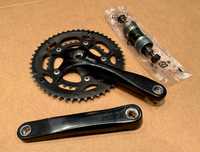 Korba Shimano RS200, 50/34, 175 mm + support Shimano UN300