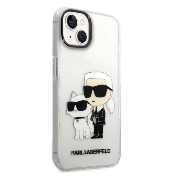 Etui Karl Lagerfeld Karl&Choupette do iPhone 14/15 Plus 6,7"