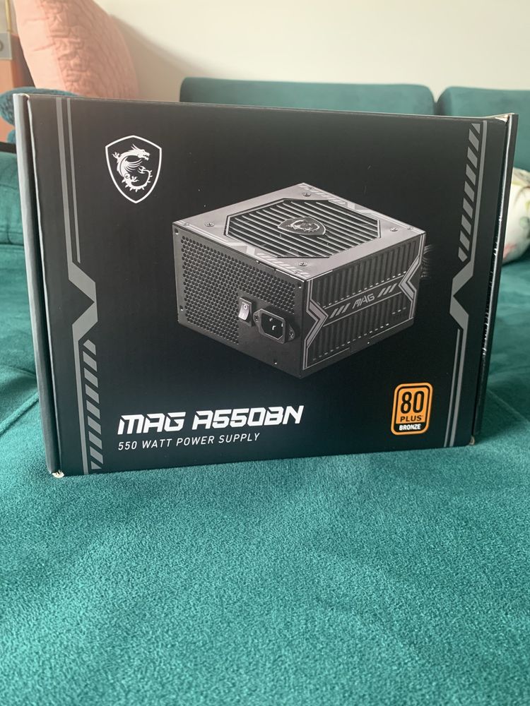 Zasilacz MSI Mag A550BN 550W 80 Plus Bronze