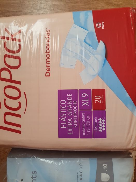 Продам памперсы  130-170см .  9 капель