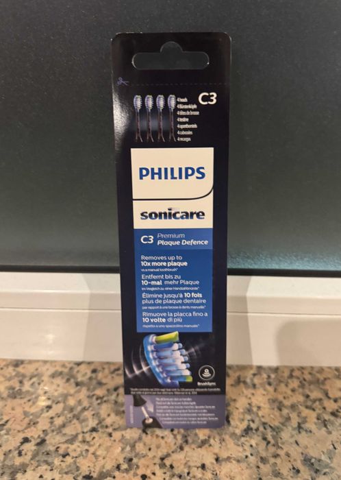 końcówki do szczoteczki philips sonicare c3 4szt czarne