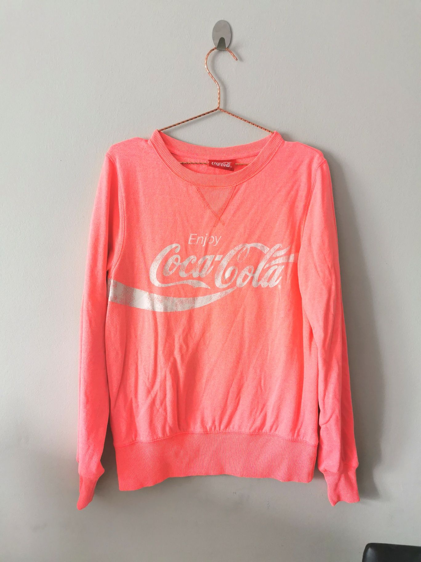 Bluza neonowa "Coca Cola" George M /L