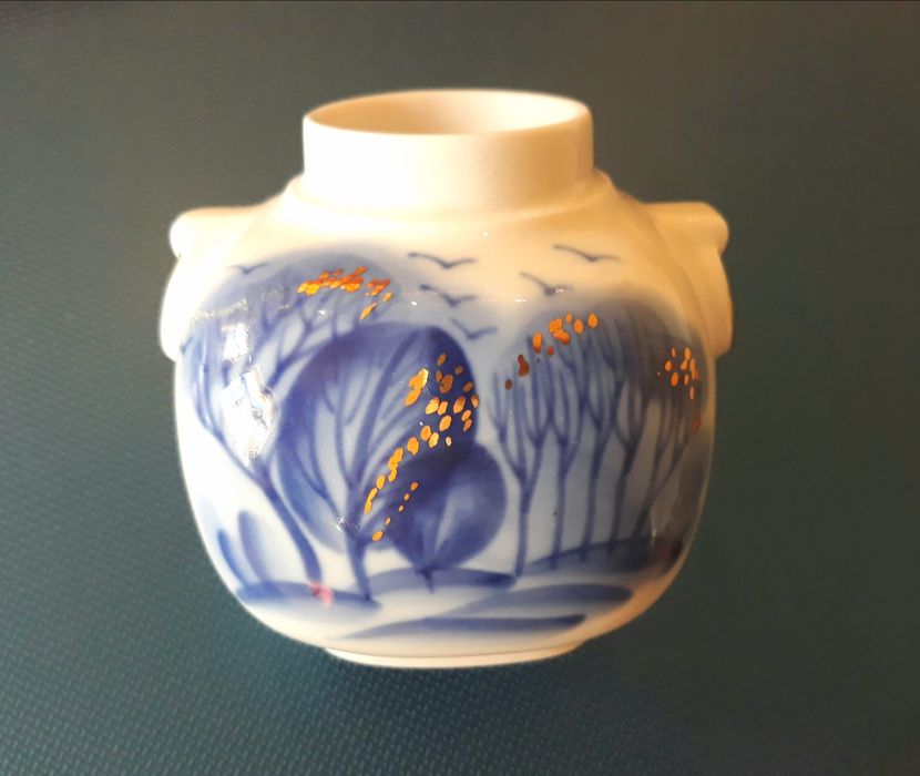 ŁOMONOSOW herbatnica, pojemnik, karafka porcelana rosyjska USSR