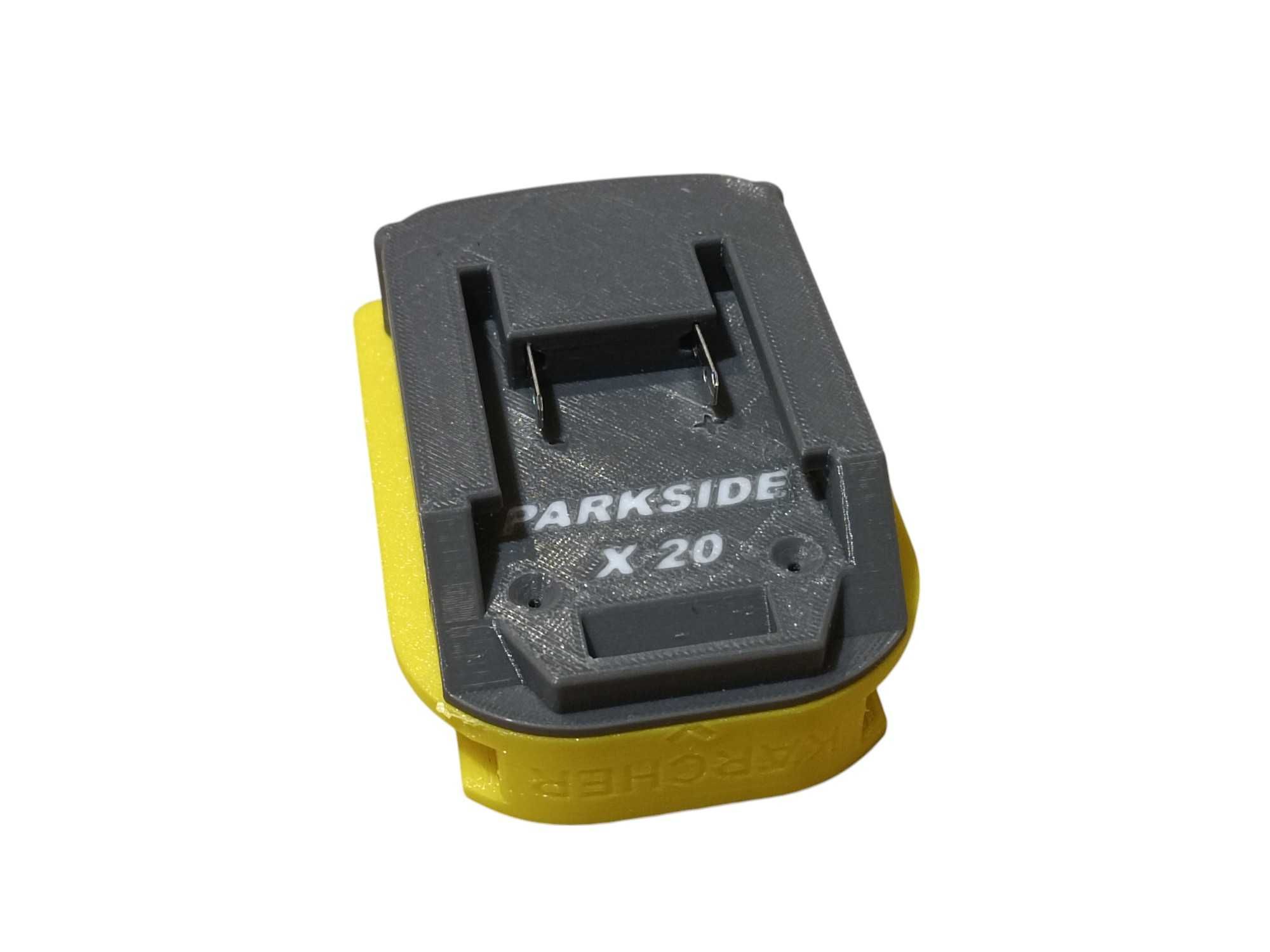 Adapter Karcher na baterie Parkside przejściówka