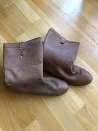 Шкіряні жіночі осінні черевики чоботи (Кожаные женские челси) 39-40