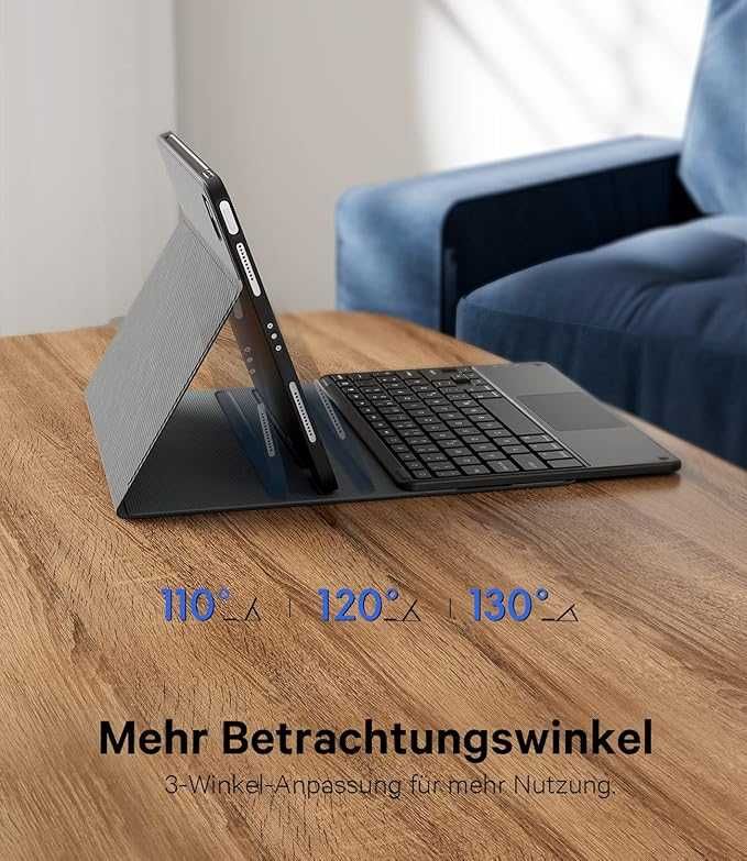 Klawiatura Earto iPad Air 6 gen. 11" 2024,  QWERTZ