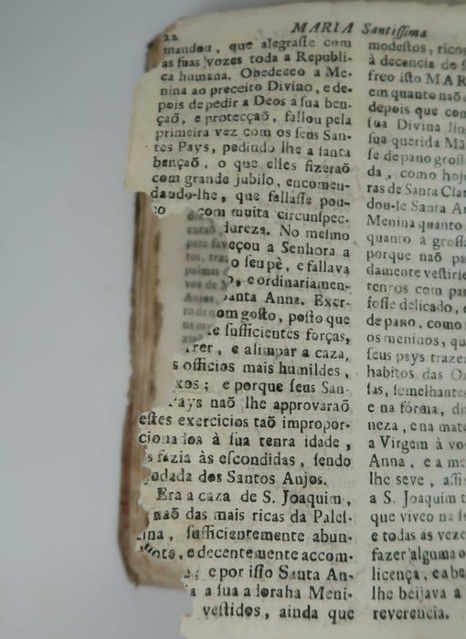 Livro Séc. XVIII - Maria santíssima, mystica cidade de Deos - 1743