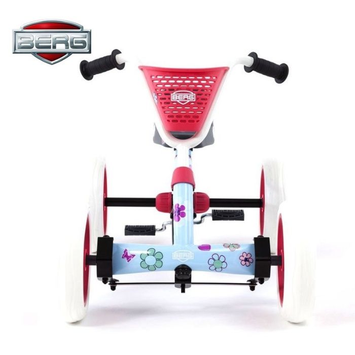 BERG Gokart na pedały Buzzy Bloom Ciche koła 2-5 lat do 30 kg