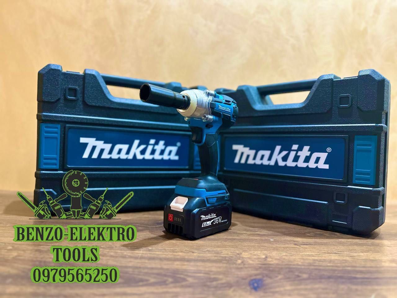 Аккумуляторный Гайковерт Makita DTW475 Акумуляторний Гайкокрут 36V/8A