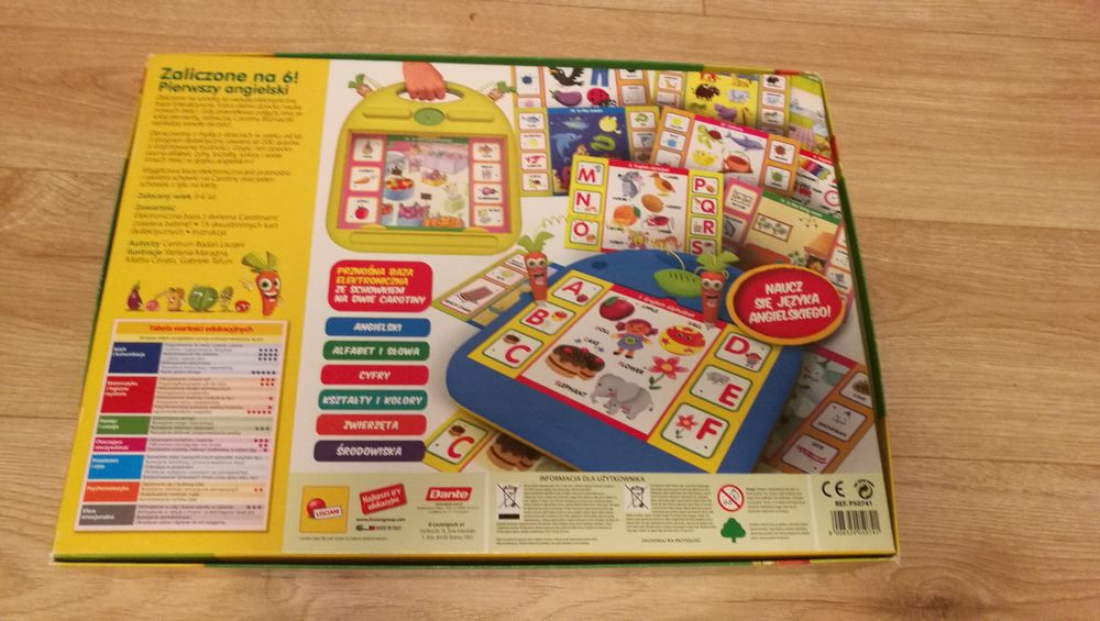 Gra Zaliczone na 6! Pierwszy angielski Lisciani