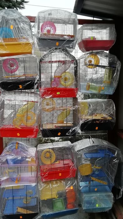 Klatka dla chomika i małych gryzoni.