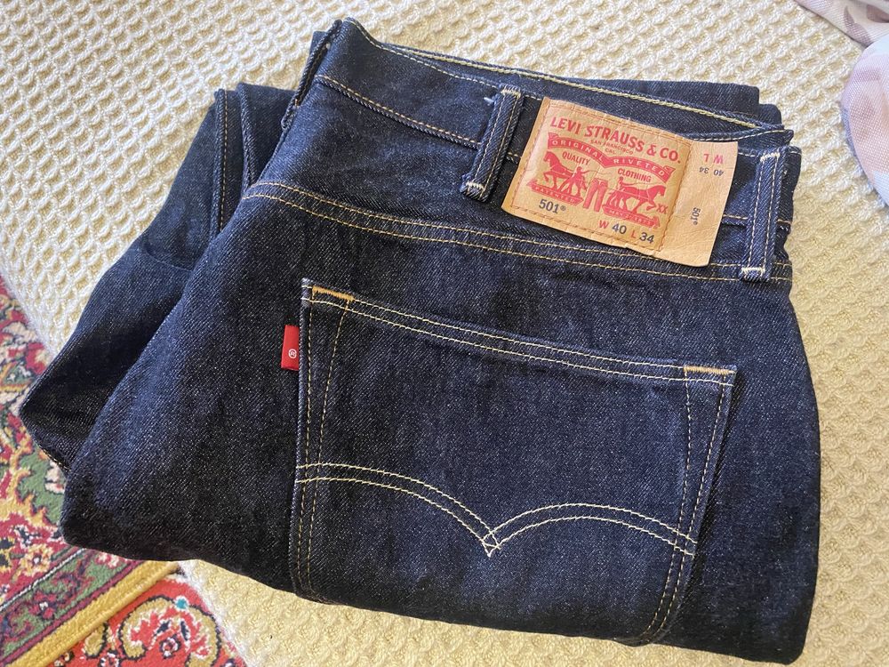 Джинси Levis 501 W40 L34 denim