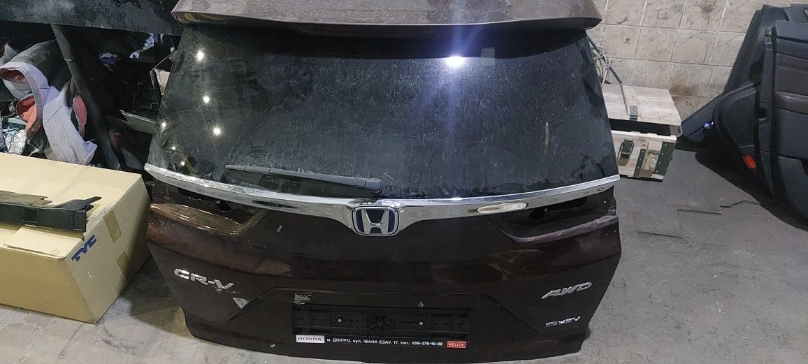 Honda CR V крышка багажника ляда рестайлинг шрот