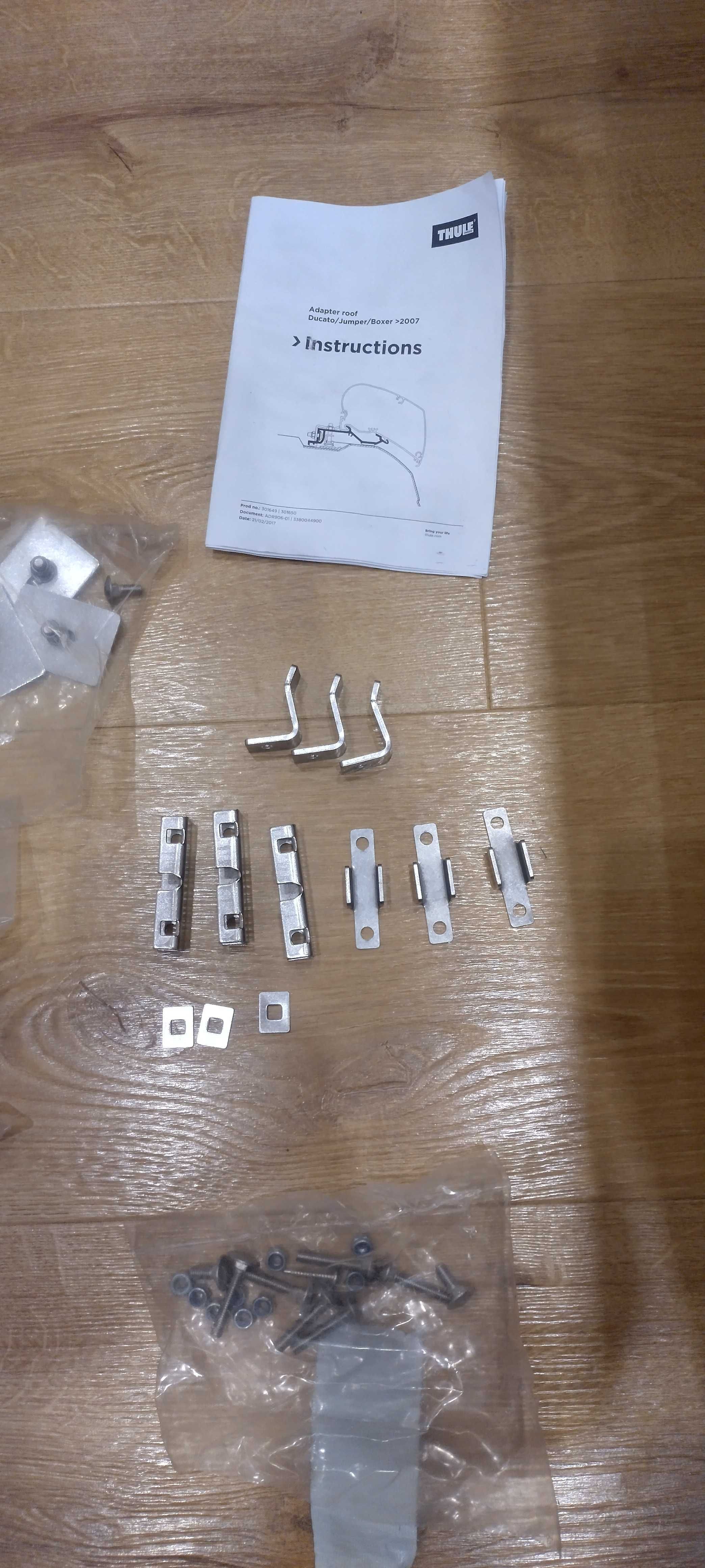 Adapter do markizy Thule Omnistor do Ducato L2