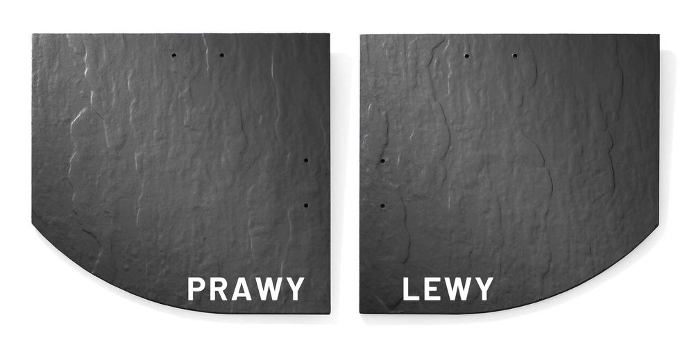 Płytka łupek STRUKTONIT 30x30 Czarny Grafit PRAWY/ LEWY