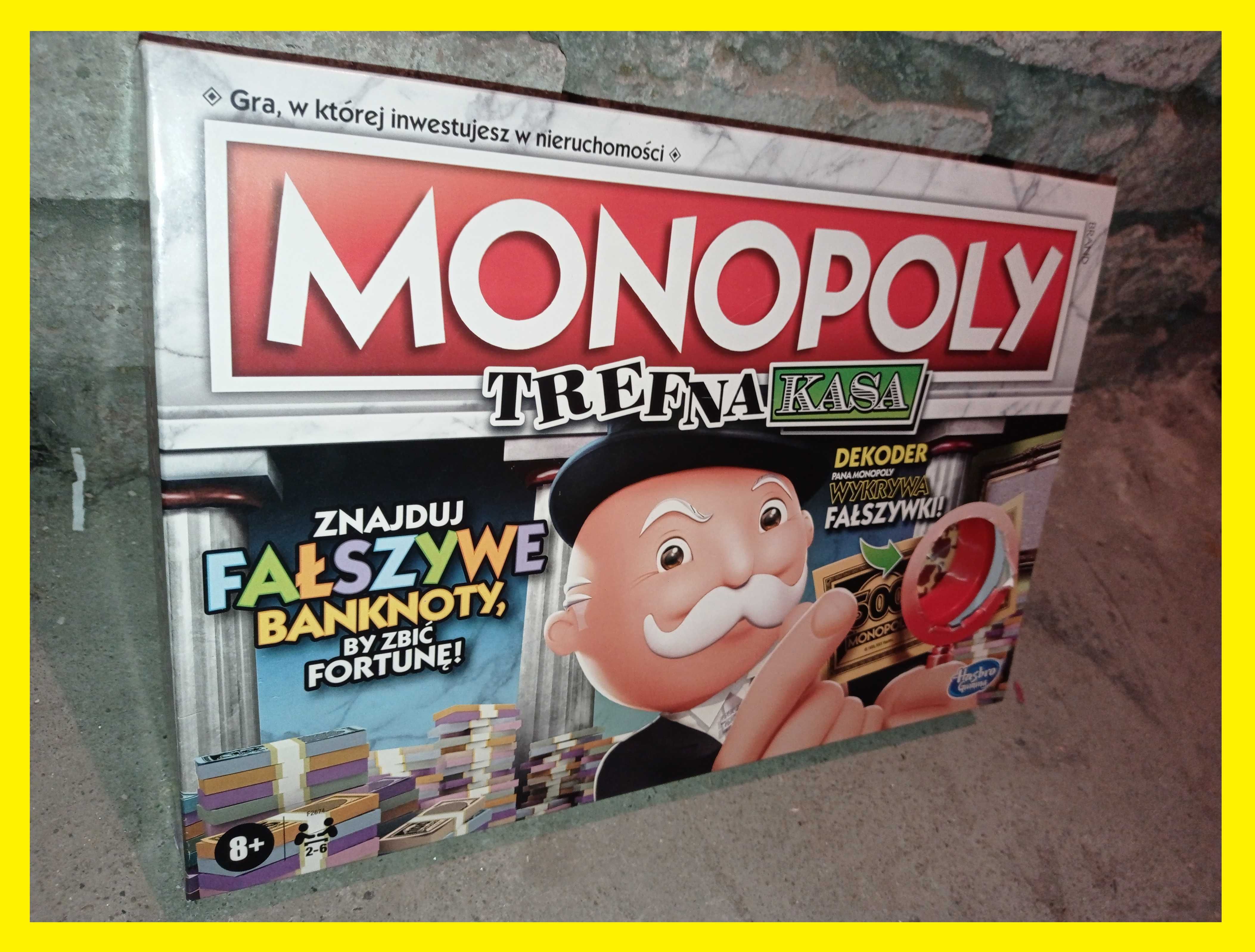 Monopoly Trefna kasa Podobna do Cashflow o Nieruchomościach Eurobiznes